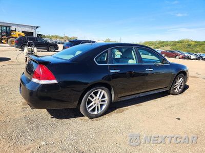 Trzecie zdjęcie samochodu z tyłu: 2014 CHEVROLET IMPALA LIMITED LTZ VIN:2G1WC5E36E1108824 - miniatura