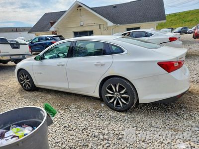 Drugie zdjęcie samochodu z przodu: 2017 CHEVROLET MALIBU LT VIN:1G1ZE5ST6HF272972 - miniatura