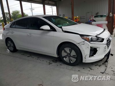 Czwarte zdjęcie samochodu z boku: 2020 HYUNDAI IONIQ BLUE VIN:KMHC65LC0LU201551 - miniatura