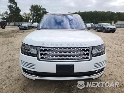 Piąte zdjęcie samochodu w środku: 2016 LAND ROVER RANGE ROVER HSE VIN:SALGS2PF5GA291641 - miniatura