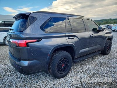 Trzecie zdjęcie samochodu z tyłu: 2024 TOYOTA SEQUOIA TRD PRO VIN:7SVAAABA4RX020727 - miniatura