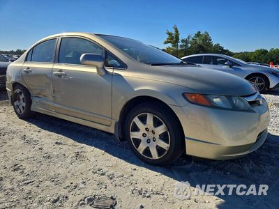 Czwarte zdjęcie samochodu z boku: 2008 HONDA CIVIC LX VIN:1HGFA16538L030928 - miniatura