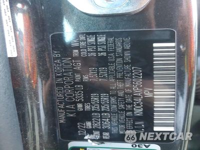 Zdjęcie 13 z 13 samochodu: 2023 KIA EV6 WIND VIN:KNDC34LAXP5602207 - miniatura