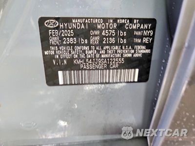 Zdjęcie 12 z 12 samochodu: 2025 HYUNDAI SONATA HYBRID LIMITED VIN:KMHL54JJ9SA122555 - miniatura