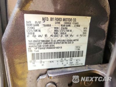 Zdjęcie 12 z 12 samochodu: 2008 FORD F250 SUPER DUTY VIN:1FTSW21R88EB18313 - miniatura