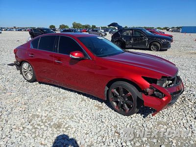 Czwarte zdjęcie samochodu z boku: 2015 INFINITI Q50 SPORT VIN:JN1BV7AP7FM352883 - miniatura
