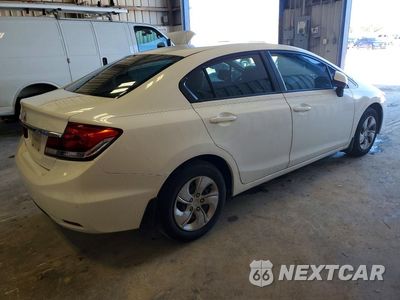 Trzecie zdjęcie samochodu z tyłu: 2013 HONDA CIVIC LX VIN:2HGFB2F57DH563259 - miniatura