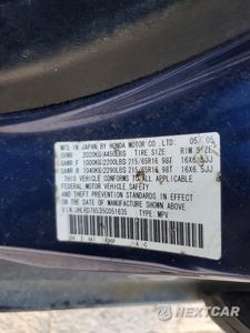 Zdjęcie 13 z 13 samochodu: 2005 HONDA CR-V LX VIN:JHLRD78535C051635 - miniatura