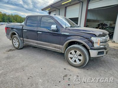 Czwarte zdjęcie samochodu z boku: 2018 FORD F150 SUPERCREW VIN:1FTEW1E55JFA27501 - miniatura