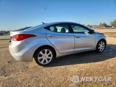 Trzecie zdjęcie samochodu z tyłu: 2012 HYUNDAI ELANTRA LIMITED VIN:KMHDH4AE1CU305396 - miniatura