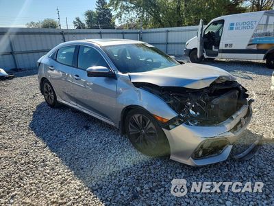 Czwarte zdjęcie samochodu z boku: 2018 HONDA CIVIC EX VIN:SHHFK7H57JU202400 - miniatura