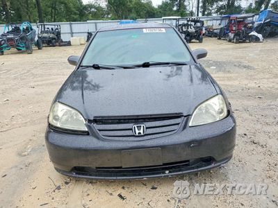 Piąte zdjęcie samochodu w środku: 2002 HONDA CIVIC LX VIN:2HGES16562H505484 - miniatura