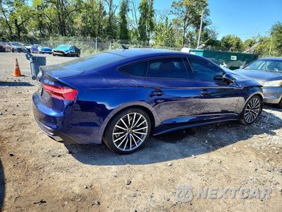 Trzecie zdjęcie samochodu z tyłu: 2022 AUDI A5 PREMIUM PLUS 40 VIN:WAUCBCF55NA006077 - miniatura