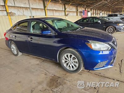 Czwarte zdjęcie samochodu z boku: 2018 NISSAN SENTRA SV VIN:3N1AB7AP0JY221952 - miniatura