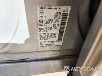 Zdjęcie 12 z 12 samochodu: 2010 NISSAN TITAN XE VIN:1N6AA0EJ5AN304980 - miniatura