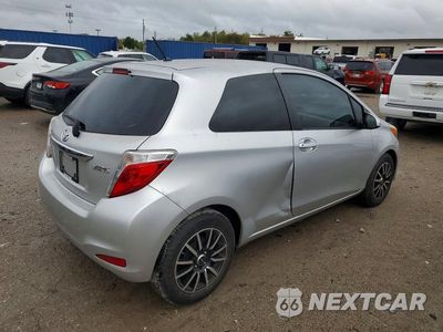 Trzecie zdjęcie samochodu z tyłu: 2014 TOYOTA YARIS 3-DOOR L VIN:JTDJTUD39ED576323 - miniatura