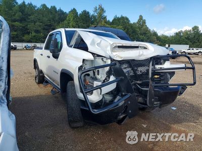 Czwarte zdjęcie samochodu z boku: 2021 CHEVROLET SILVERADO K2500 CUSTOM VIN:1GC4YME77MF281997 - miniatura
