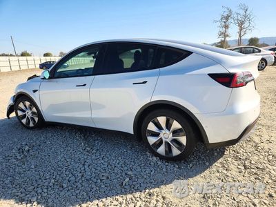 Drugie zdjęcie samochodu z przodu: 2021 TESLA MODEL Y VIN:5YJYGAEE6MF215480 - miniatura