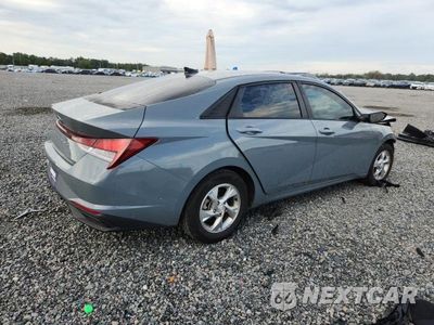 Trzecie zdjęcie samochodu z tyłu: 2021 HYUNDAI ELANTRA SE VIN:KMHLL4AG2MU177957 - miniatura