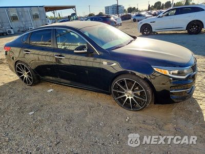 Czwarte zdjęcie samochodu z boku: 2016 KIA OPTIMA LX VIN:5XXGT4L31GG037408 - miniatura
