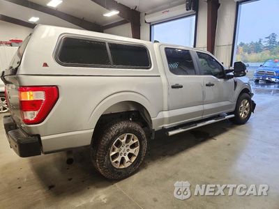 Trzecie zdjęcie samochodu z tyłu: 2022 FORD F150 POLICE RESPONDER VIN:1FTFW1P85NKD03829 - miniatura