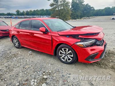 Czwarte zdjęcie samochodu z boku: 2023 HONDA CIVIC LX VIN:2HGFE2F23PH566743 - miniatura