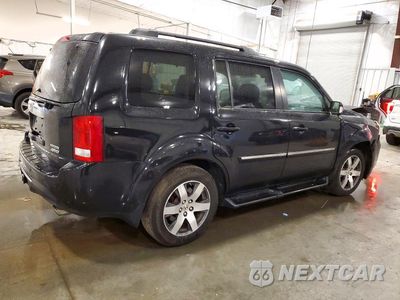 Trzecie zdjęcie samochodu z tyłu: 2013 HONDA PILOT TOURING VIN:5FNYF4H94DB004880 - miniatura