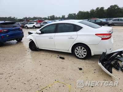 Drugie zdjęcie samochodu z przodu: 2014 NISSAN SENTRA S VIN:3N1AB7AP2EL633583 - miniatura