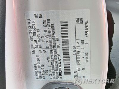 Zdjęcie 13 z 13 samochodu: 2022 FORD ESCAPE SE VIN:1FMCU9G68NUA61107 - miniatura