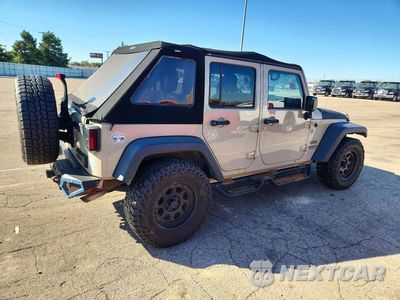 Trzecie zdjęcie samochodu z tyłu: 2017 JEEP WRANGLER UNLIMITED SPORT VIN:1C4BJWDG6HL570269 - miniatura