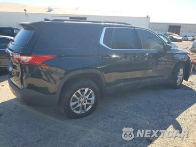 Trzecie zdjęcie samochodu z tyłu: 2019 CHEVROLET TRAVERSE LT VIN:1GNERGKW8KJ237376 - miniatura