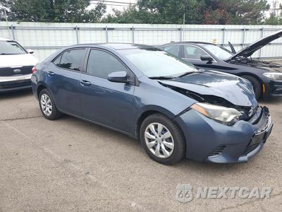 Czwarte zdjęcie samochodu z boku: 2015 TOYOTA COROLLA LE VIN:2T1BURHE0FC303635 - miniatura