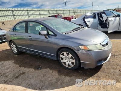 Czwarte zdjęcie samochodu z boku: 2010 HONDA CIVIC LX VIN:19XFA1F56AE002733 - miniatura