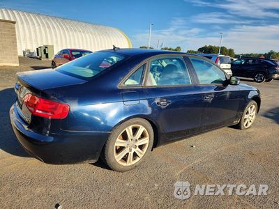 Trzecie zdjęcie samochodu z tyłu: 2010 AUDI A4 PREMIUM VIN:WAUBFAFL9AN016066 - miniatura