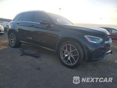 Czwarte zdjęcie samochodu z boku: 2022 MERCEDES-BENZ GLC 300 4MATIC VIN:W1N0G8EBXNG116026 - miniatura