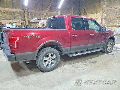 Trzecie zdjęcie samochodu z tyłu: 2016 FORD F150 SUPERCREW VIN:1FTEW1EG0GKE95461 - miniatura