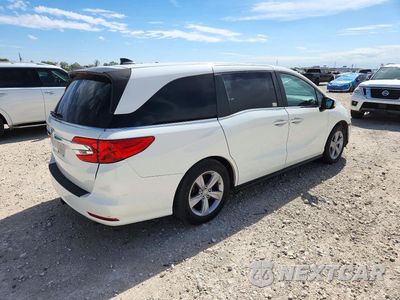 Trzecie zdjęcie samochodu z tyłu: 2019 HONDA ODYSSEY EXL VIN:5FNRL6H72KB114413 - miniatura