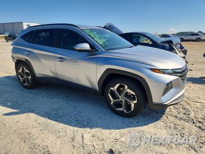 Czwarte zdjęcie samochodu z boku: 2022 HYUNDAI TUCSON SEL VIN:5NMJC3AE8NH125696 - miniatura