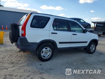 Trzecie zdjęcie samochodu z tyłu: 2004 HONDA CR-V LX VIN:SHSRD68484U204731 - miniatura