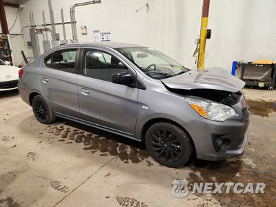 Czwarte zdjęcie samochodu z boku: 2020 MITSUBISHI MIRAGE G4 SE VIN:ML32F4FJXLHF06994 - miniatura