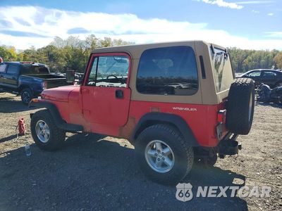 Drugie zdjęcie samochodu z przodu: 1991 JEEP WRANGLER VIN:2J4FY19P8MJ121131 - miniatura
