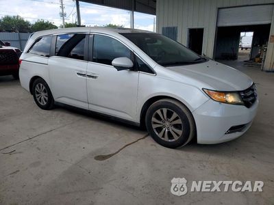 Czwarte zdjęcie samochodu z boku: 2014 HONDA ODYSSEY EXL VIN:5FNRL5H65EB018488 - miniatura