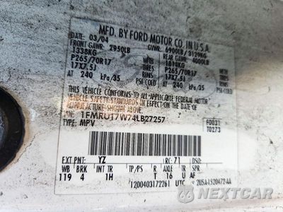 Zdjęcie 13 z 13 samochodu: 2004 FORD EXPEDITION EDDIE BAUER VIN:1FMRU17W74LB27257 - miniatura