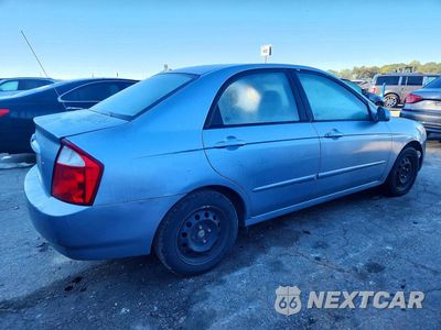 Trzecie zdjęcie samochodu z tyłu: 2006 KIA SPECTRA EX VIN:KNAFE121365313740 - miniatura