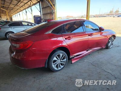 Trzecie zdjęcie samochodu z tyłu: 2018 HONDA ACCORD LX VIN:1HGCV1F1XJA038272 - miniatura