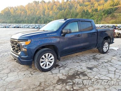 2022 CHEVROLET SILVERADO K1500 CUSTOM 1GCPDBEK3NZ621289 - główne zdjęcie licytacji z USA - miniatura