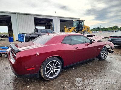 Trzecie zdjęcie samochodu z tyłu: 2022 DODGE CHALLENGER R/T VIN:2C3CDZBT1NH108048 - miniatura