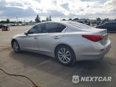 Drugie zdjęcie samochodu z przodu: 2015 INFINITI Q50 PREMIUM VIN:JN1BV7AP1FM331267 - miniatura