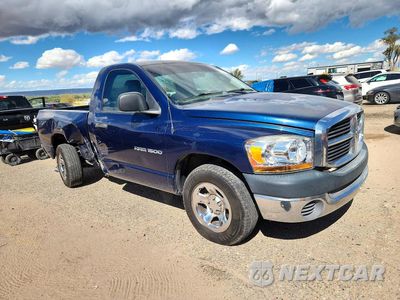 Czwarte zdjęcie samochodu z boku: 2006 DODGE RAM 1500 ST VIN:1D7HA16K86J238492 - miniatura