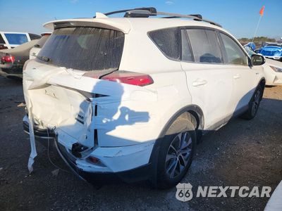 Trzecie zdjęcie samochodu z tyłu: 2018 TOYOTA RAV4 HYBRID XLE VIN:JTMRJREV2JD204547 - miniatura